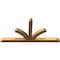 Ekena Millwork Richland Rough Sawn Timber Gable Bracket, Western Red Cedar, 72"W x 36"H x 4"D x 4"F, 12/12 Pitch GBW072X36X0404RIC00RWR - alternate 3